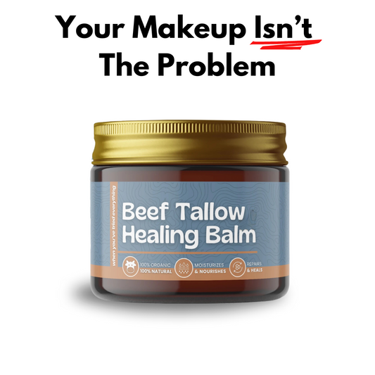 Tallow & Honey Balm - Stops Oily Skin from Ruining Makeup